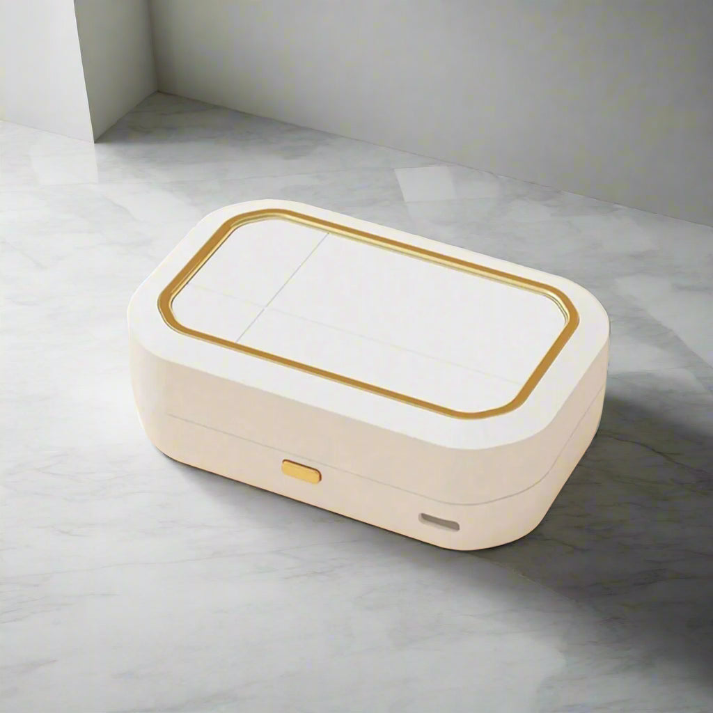 Portable Ultrasonic Contact Lens Cleansing Case