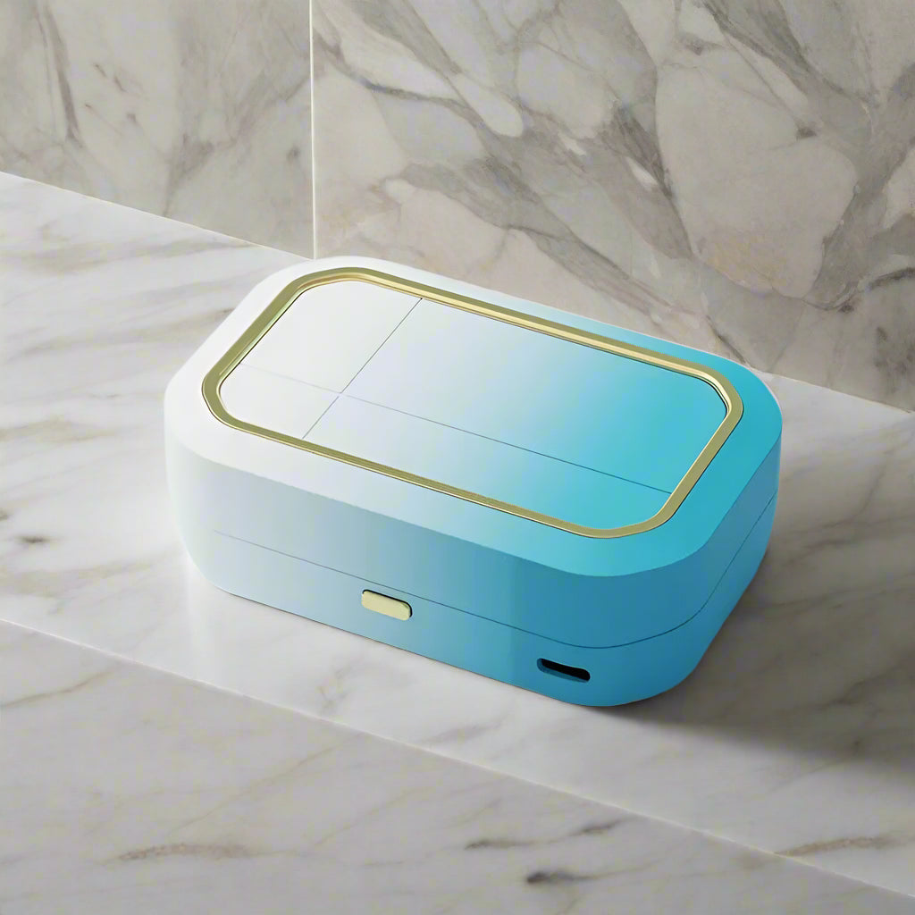 Portable Ultrasonic Contact Lens Cleansing Case